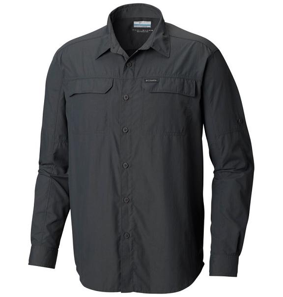 Columbia Silver Ridge II Shirts Grey For Men's NZ45261 New Zealand